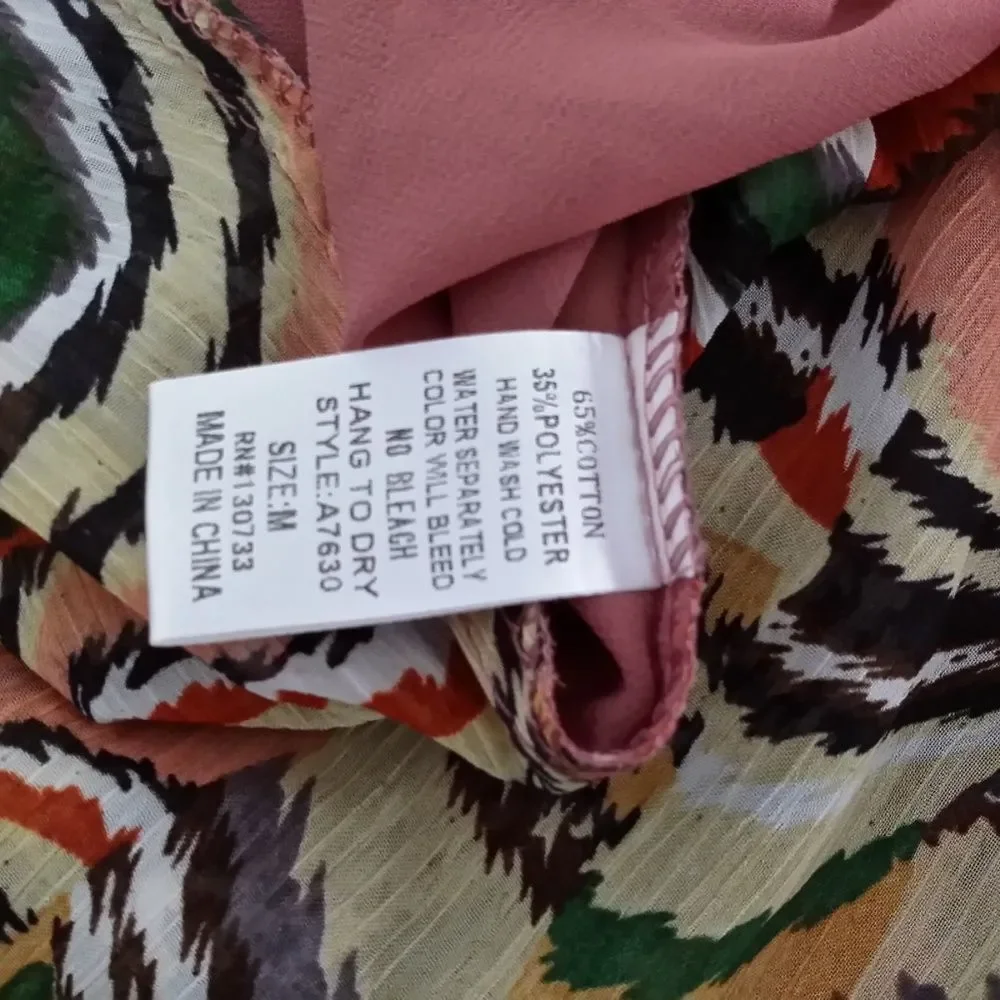 UMGEE MULTICOLOR ORIGINAL DESIGN LIGHT Blouse - Picture 8 of 8